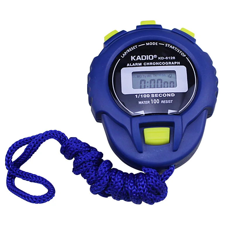 

New ABS Multifunctional Electronic Digital Stopwatch Running Timer KD-6128 Sports cronmetro
